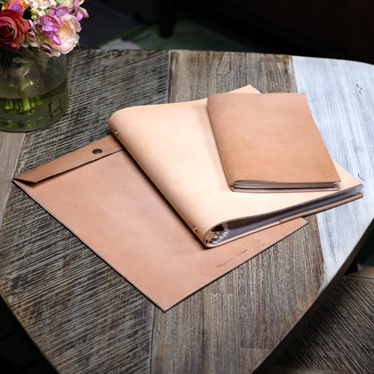 Leather Journal Set